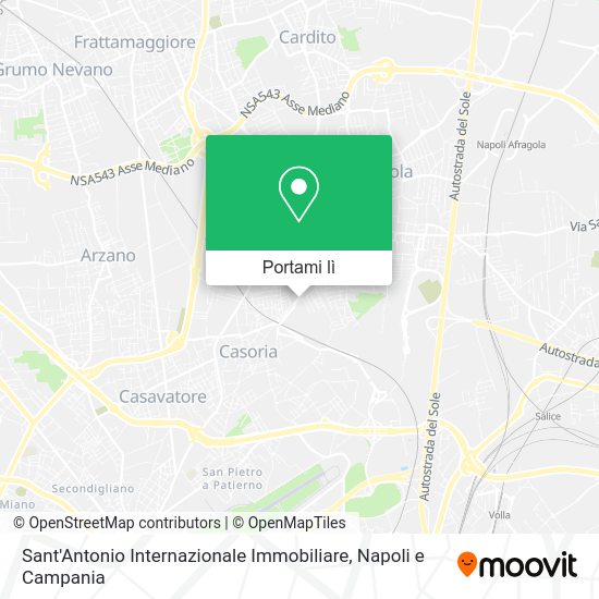Mappa Sant'Antonio Internazionale Immobiliare