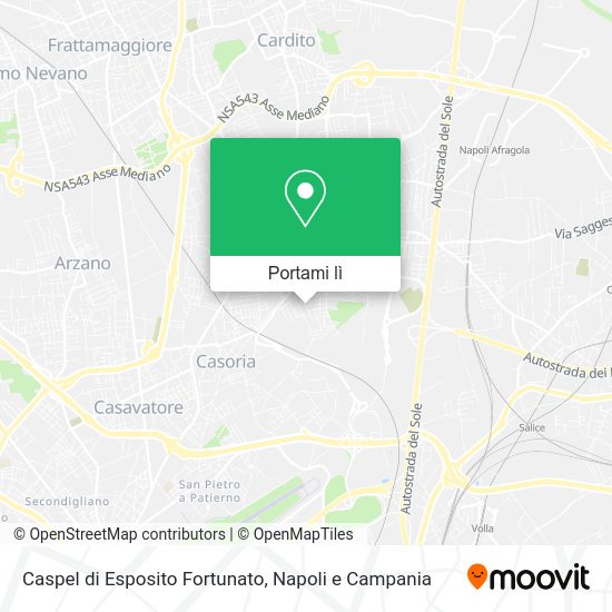 Mappa Caspel di Esposito Fortunato