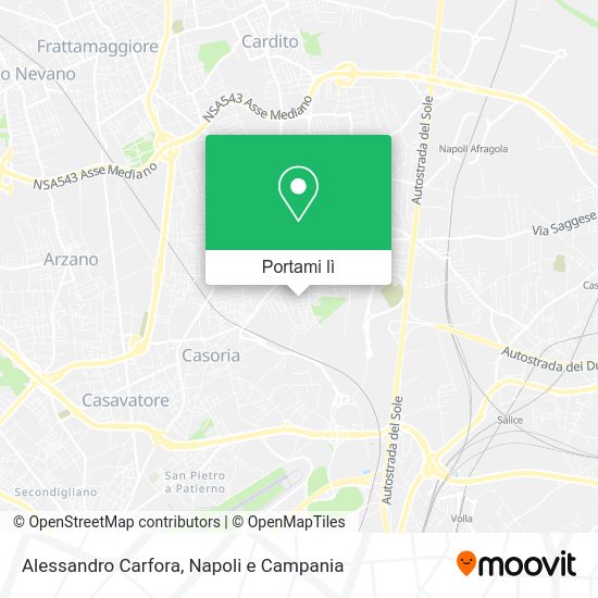 Mappa Alessandro Carfora
