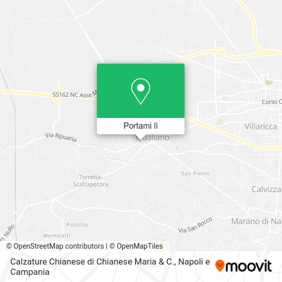 Mappa Calzature Chianese di Chianese Maria & C.