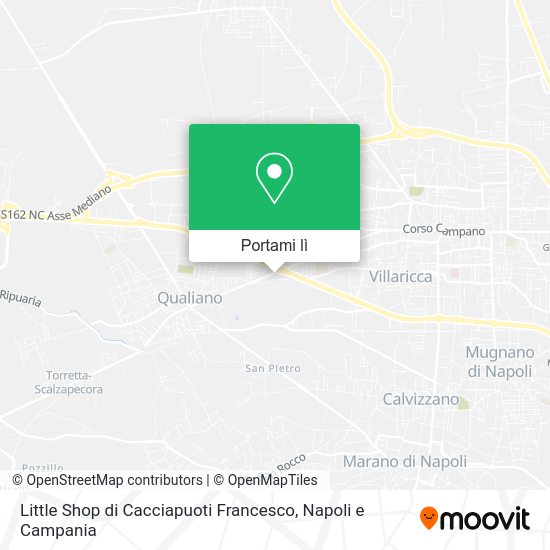 Mappa Little Shop di Cacciapuoti Francesco