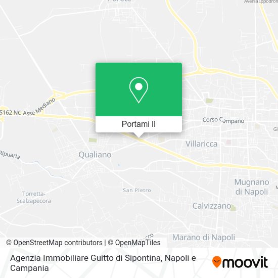 Mappa Agenzia Immobiliare Guitto di Sipontina