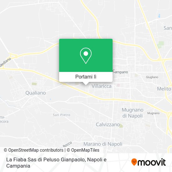 Mappa La Fiaba Sas di Peluso Gianpaolo