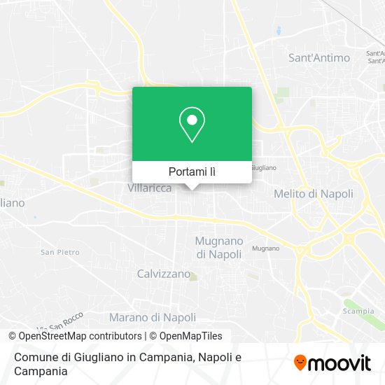 Mappa Comune di Giugliano in Campania