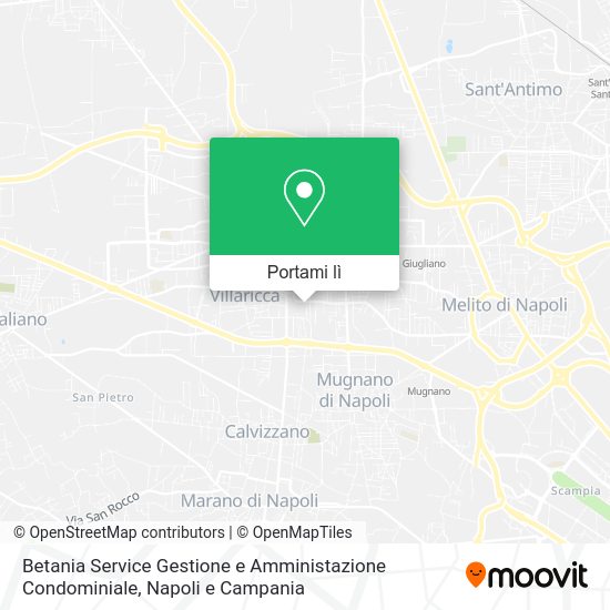 Mappa Betania Service Gestione e Amministazione Condominiale