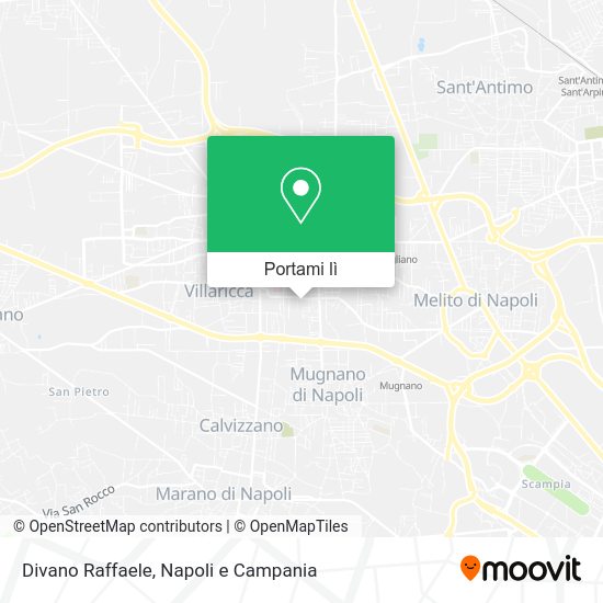 Mappa Divano Raffaele