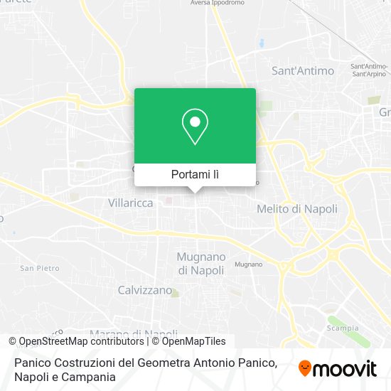 Mappa Panico Costruzioni del Geometra Antonio Panico