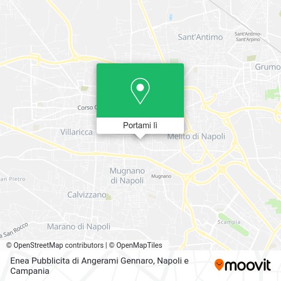 Mappa Enea Pubblicita di Angerami Gennaro