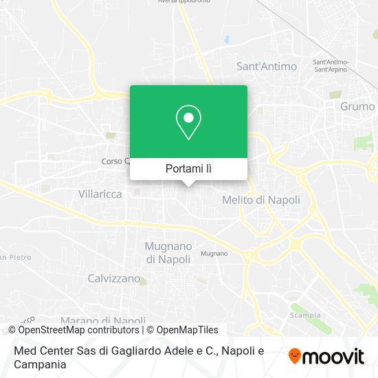 Mappa Med Center Sas di Gagliardo Adele e C.