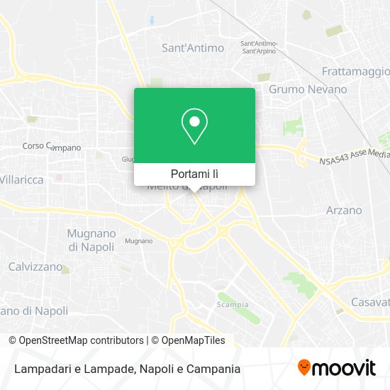 Mappa Lampadari e Lampade