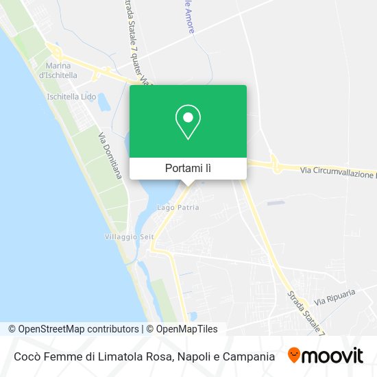 Mappa Cocò Femme di Limatola Rosa