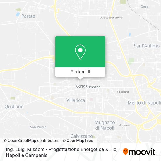 Mappa Ing. Luigi Missere - Progettazione Energetica & Tlc