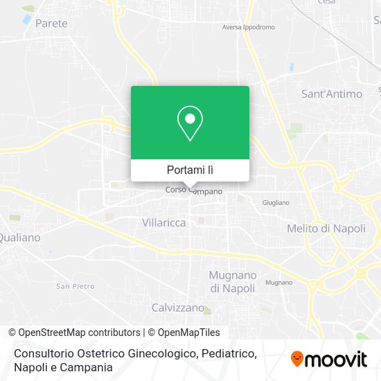 Mappa Consultorio Ostetrico Ginecologico, Pediatrico