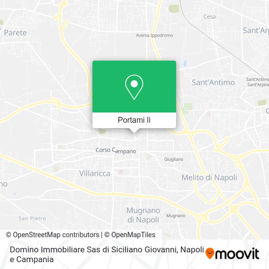 Mappa Domino Immobiliare Sas di Siciliano Giovanni
