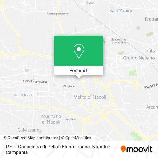Mappa P.E.F. Canceleria di Pellati Elena Franca