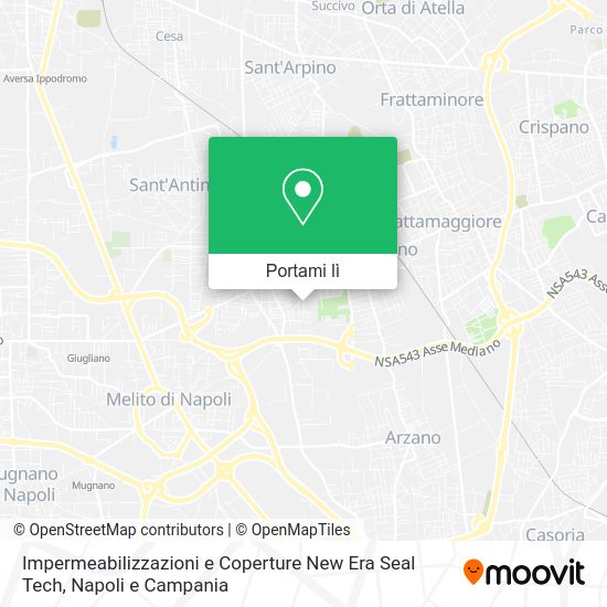 Mappa Impermeabilizzazioni e Coperture New Era Seal Tech