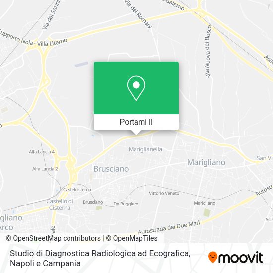Mappa Studio di Diagnostica Radiologica ad Ecografica