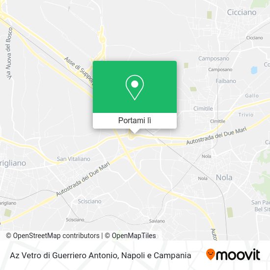 Mappa Az Vetro di Guerriero Antonio