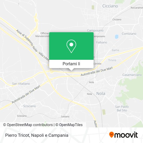Mappa Pierro Tricot