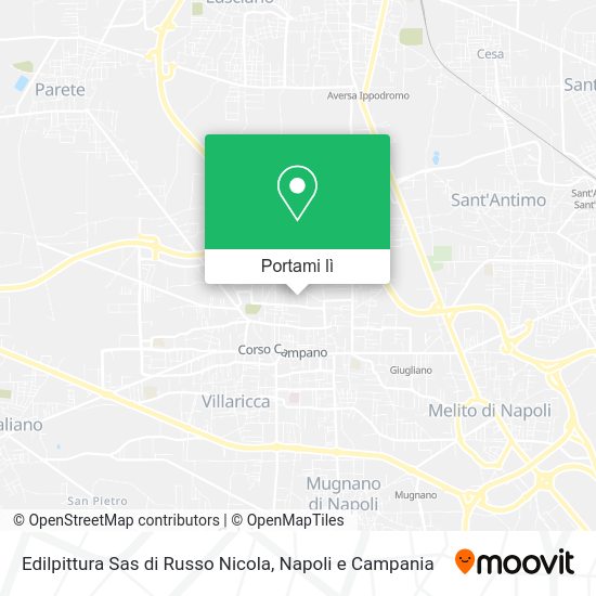 Mappa Edilpittura Sas di Russo Nicola