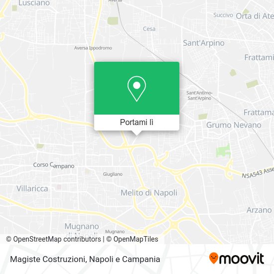 Mappa Magiste Costruzioni