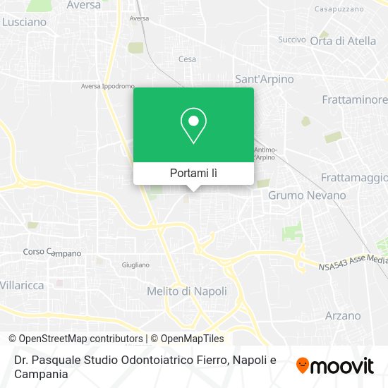 Mappa Dr. Pasquale Studio Odontoiatrico Fierro