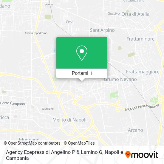 Mappa Agency Exepress di Angelino P & Lamino G