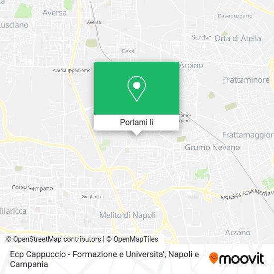 Mappa Ecp Cappuccio - Formazione e Universita'