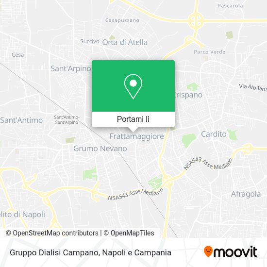 Mappa Gruppo Dialisi Campano