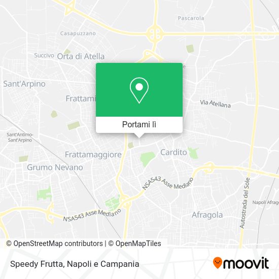 Mappa Speedy Frutta