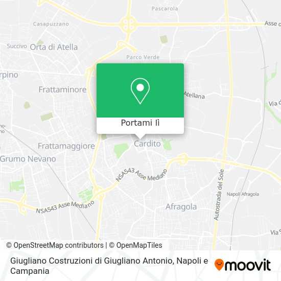 Mappa Giugliano Costruzioni di Giugliano Antonio