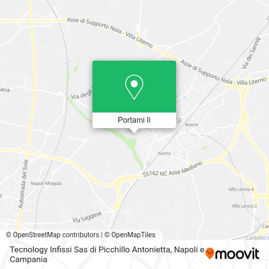 Mappa Tecnology Infissi Sas di Picchillo Antonietta