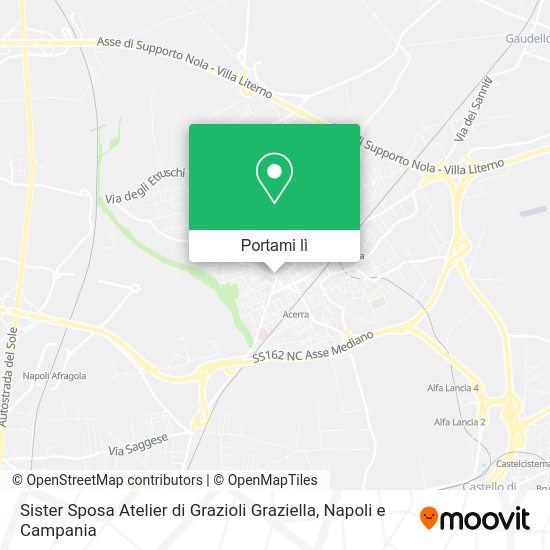 Mappa Sister Sposa Atelier di Grazioli Graziella