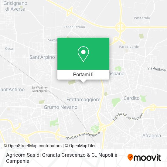 Mappa Agricom Sas di Granata Crescenzo & C.