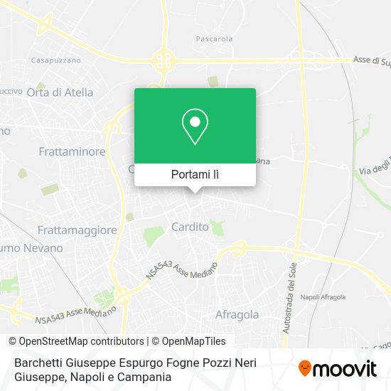 Mappa Barchetti Giuseppe Espurgo Fogne Pozzi Neri Giuseppe