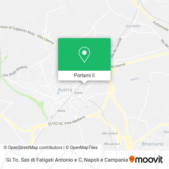 Mappa Gi.To. Sas di Fatigati Antonio e C