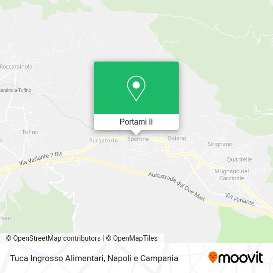 Mappa Tuca Ingrosso Alimentari