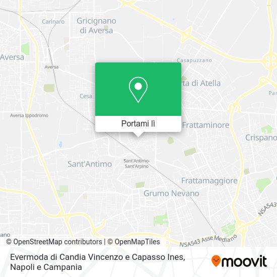 Mappa Evermoda di Candia Vincenzo e Capasso Ines