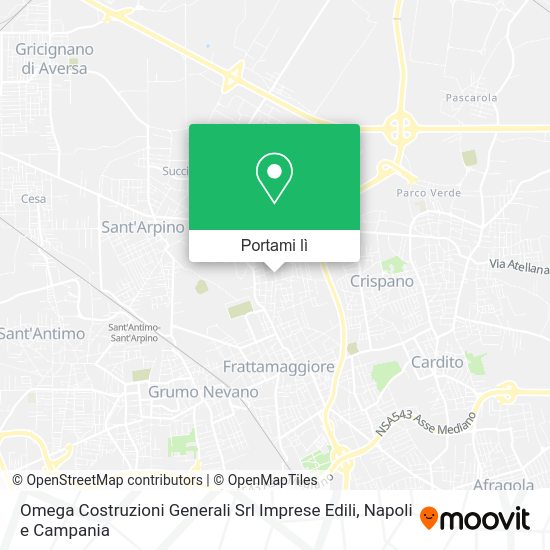 Mappa Omega Costruzioni Generali Srl Imprese Edili