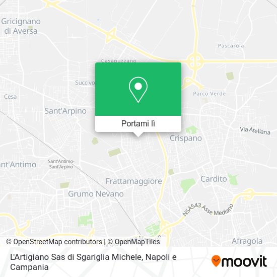 Mappa L'Artigiano Sas di Sgariglia Michele