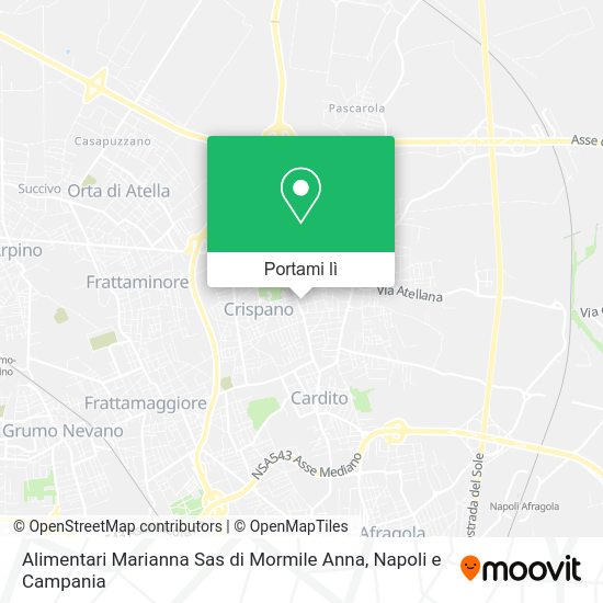 Mappa Alimentari Marianna Sas di Mormile Anna