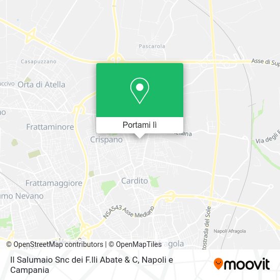 Mappa Il Salumaio Snc dei F.lli Abate & C