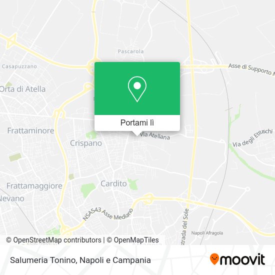 Mappa Salumeria Tonino