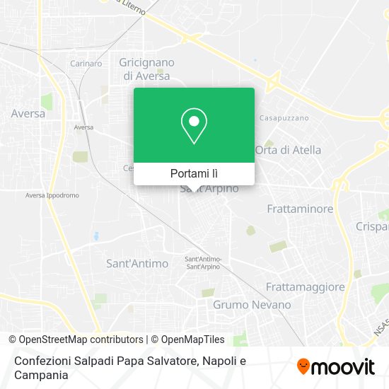 Mappa Confezioni Salpadi Papa Salvatore