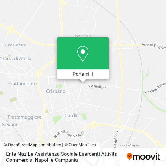 Mappa Ente Naz.Le Assistenza Sociale Esercenti Attivita Commercia
