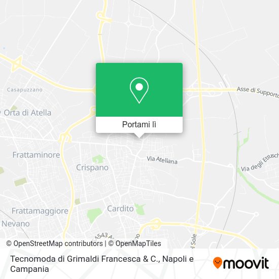 Mappa Tecnomoda di Grimaldi Francesca & C.