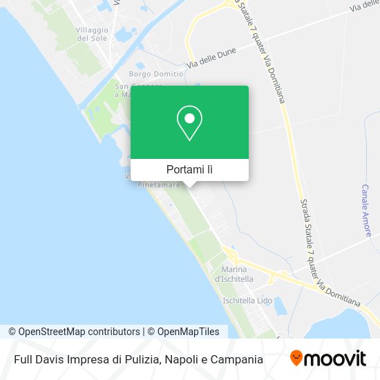 Mappa Full Davis Impresa di Pulizia