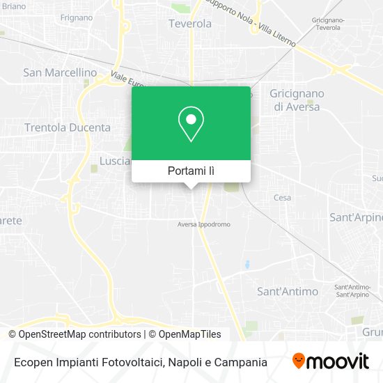 Mappa Ecopen Impianti Fotovoltaici