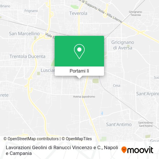 Mappa Lavorazioni Geolini di Ranucci Vincenzo e C.