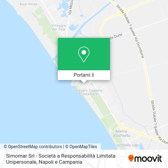 Mappa Simomar Srl - Società a Responsabilità Limitata Unipersonale